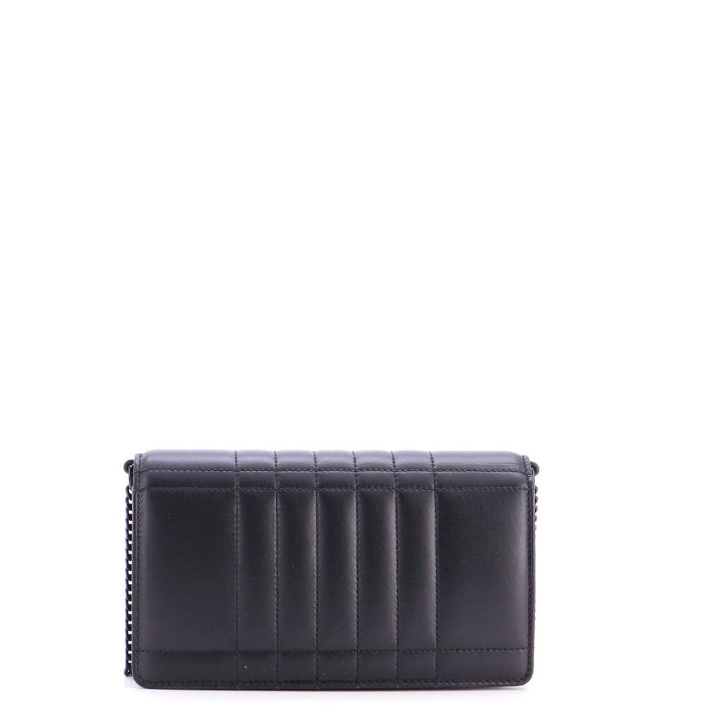 Burberry Lola Clutch On Chain Quilted #254914B92B - Picture 3 of 6